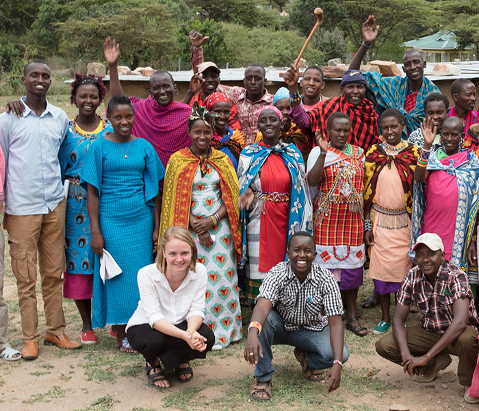 A group of people connected to AfricanBioServices